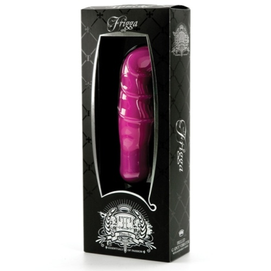 VIBRADOR FRIGGA ROSA EMBALAGEM PRETA 2