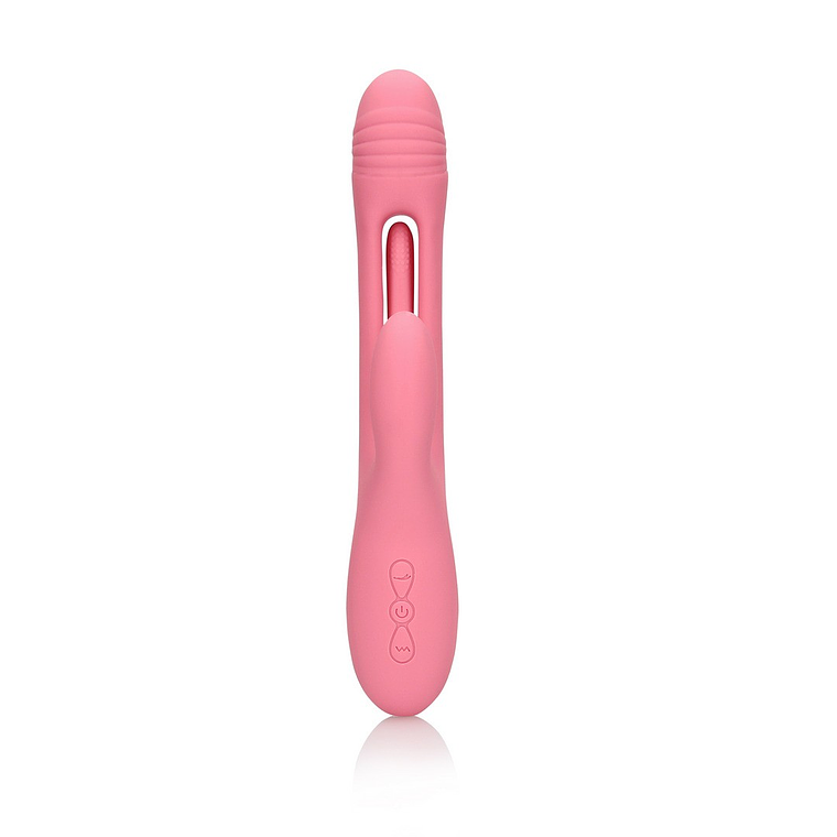 VIBRADOR FLAPPING G-SPOT RABBIT PINK ARABESQUE LOVELINE 5