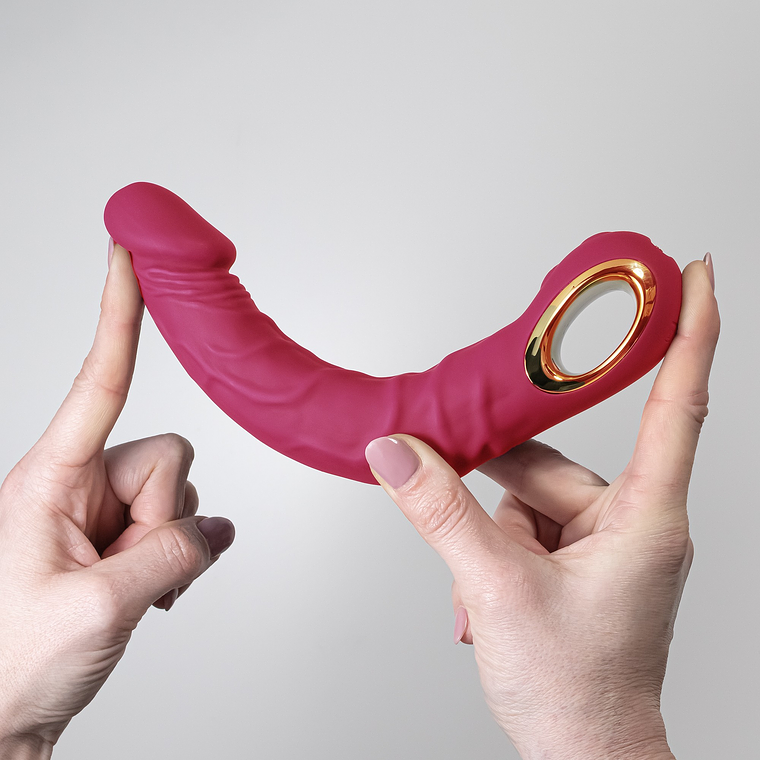 VIBRADOR FLEXÍVEL MAGNUS BEND ROSA CRUSHIOUS 7