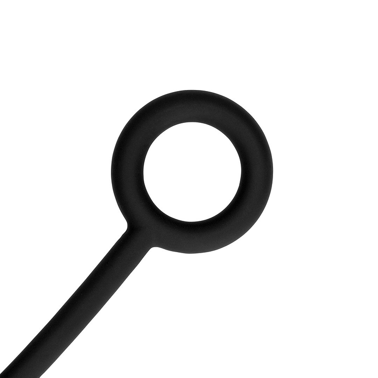 BOLAS ANAIS EM SILICONE LARGE OUCH! PRETAS 6