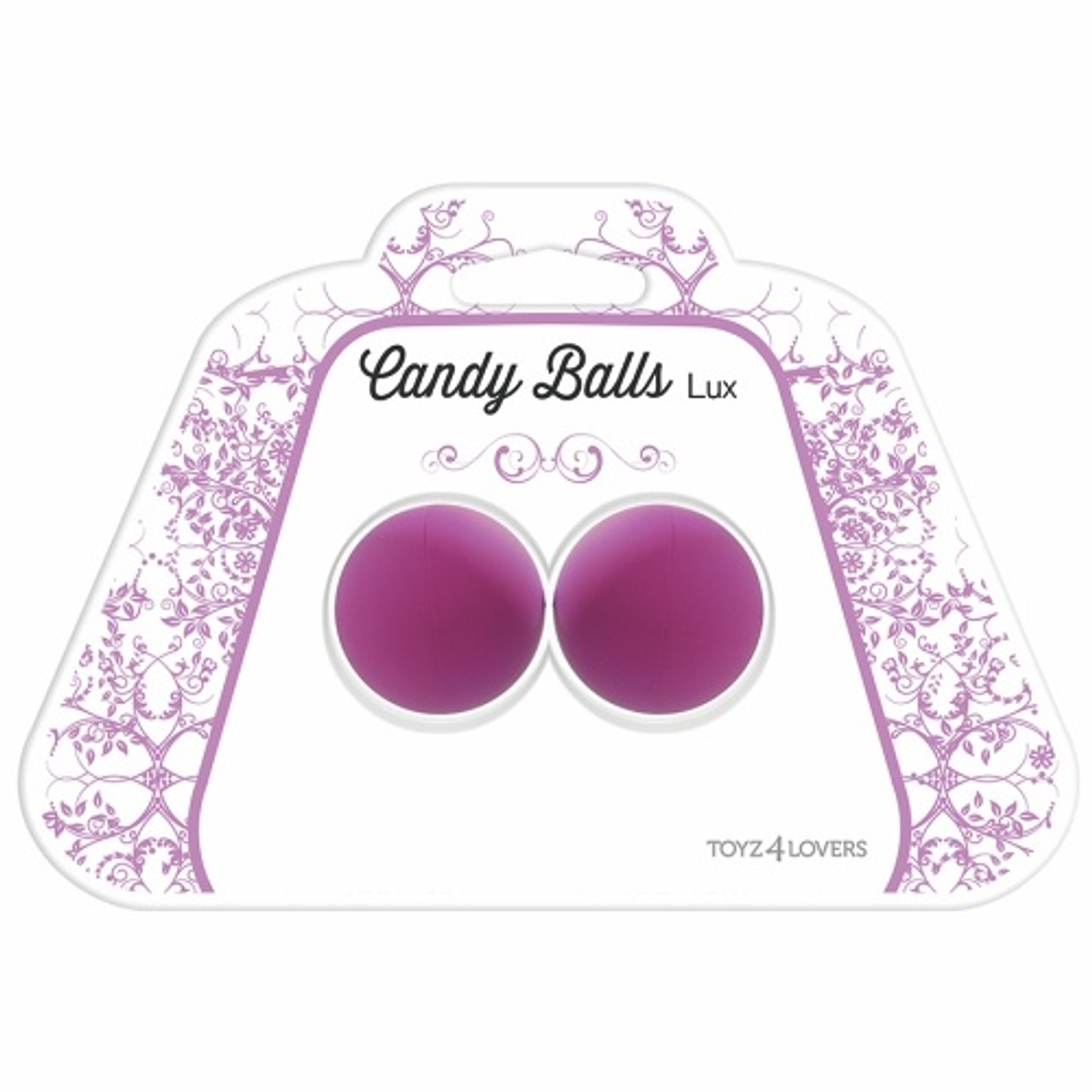 BOLAS VAGINAIS CANDY BALLS LUX ROXAS 2