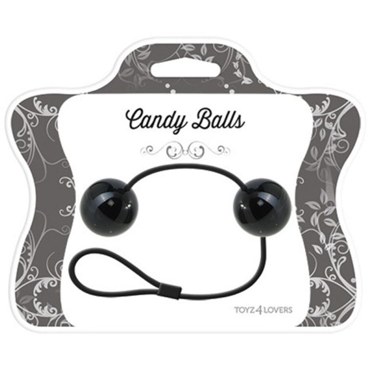 BOLAS VAGINAIS CANDY BALLS PRETAS 2