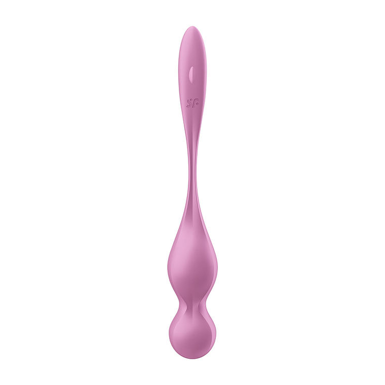 BOLAS VAGINAIS COM VIBRAÇÃO LOVE BIRDS 1 ROSA SATISFYER 1