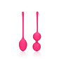 CONJUNTO DE 2 BOLAS VAGINAIS THUMPING KEGEL WILD STRAWBERRY LOVELINE - thumbnail 1