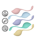 CONJUNTO DE 5 BOLAS VAGINAIS PELVIC STEM KEGEL KIT MULTICOLOR LOVELINE  - Miniatura 1