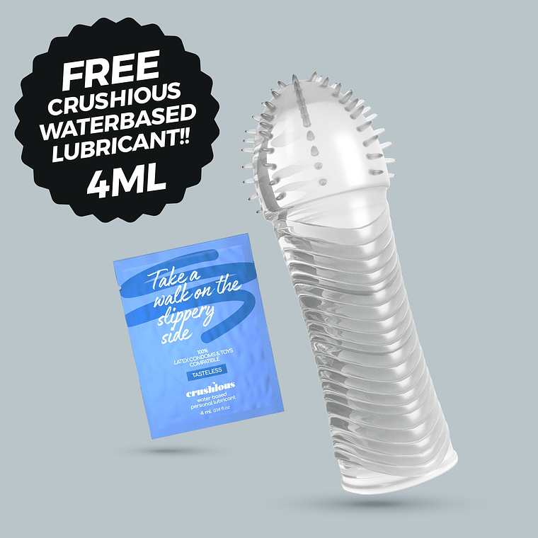 MANGA PARA O PÉNIS RIBBED CRUSHIOUS 1