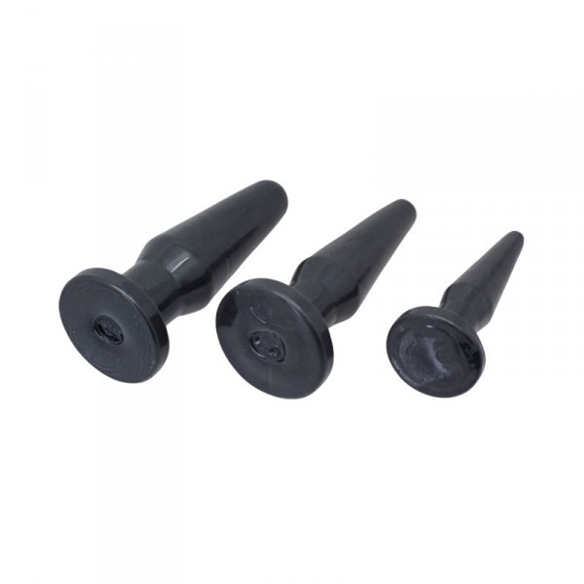 CONJUNTO DE 3 PLUGS ANAIS TIMELESS ANAL PLUGS PRETOS 2