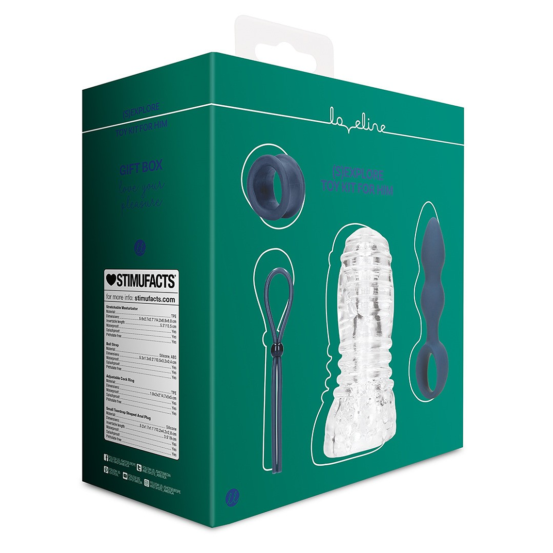 KIT PARA ELE (S)EXPLORE STORMY FORECAST LOVELINE 2