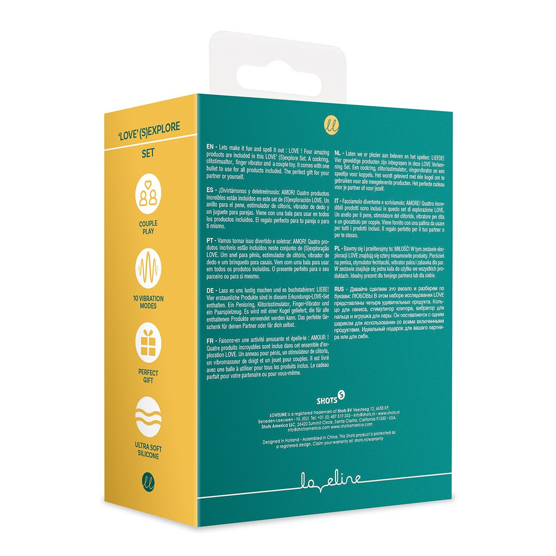 CONJUNTO DE BALA COM 4 ACESSÓRIOS LOVE' (S)EXPLORE VERDE LOVELINE 3