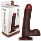 DILDO REALÍSTICO REAL RAPTURE FIRE PASSION 8'' NEGRO - vignette 2
