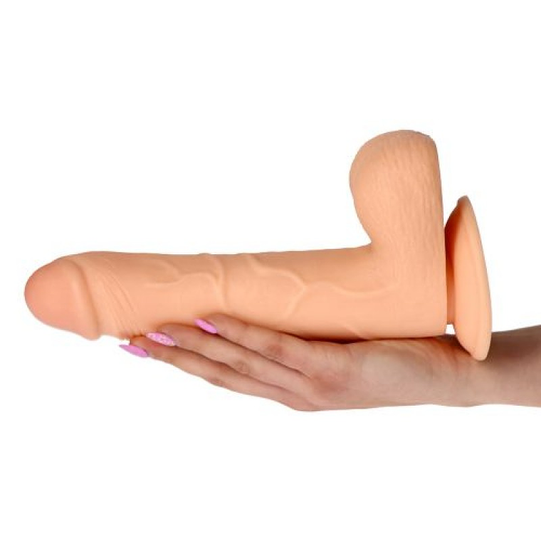 DILDO REALÍSTICO REAL RAPTURE FIRE PASSION 9'' BRANCO 4