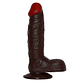 DILDO REALÍSTICO REAL RAPTURE EARTH FLAVOUR 7.5'' NEGRO - Thumbnail 5