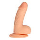 DILDO REALÍSTICO REAL RAPTURE WATER SENSATIONS 5'' BRANCO - Thumbnail 1