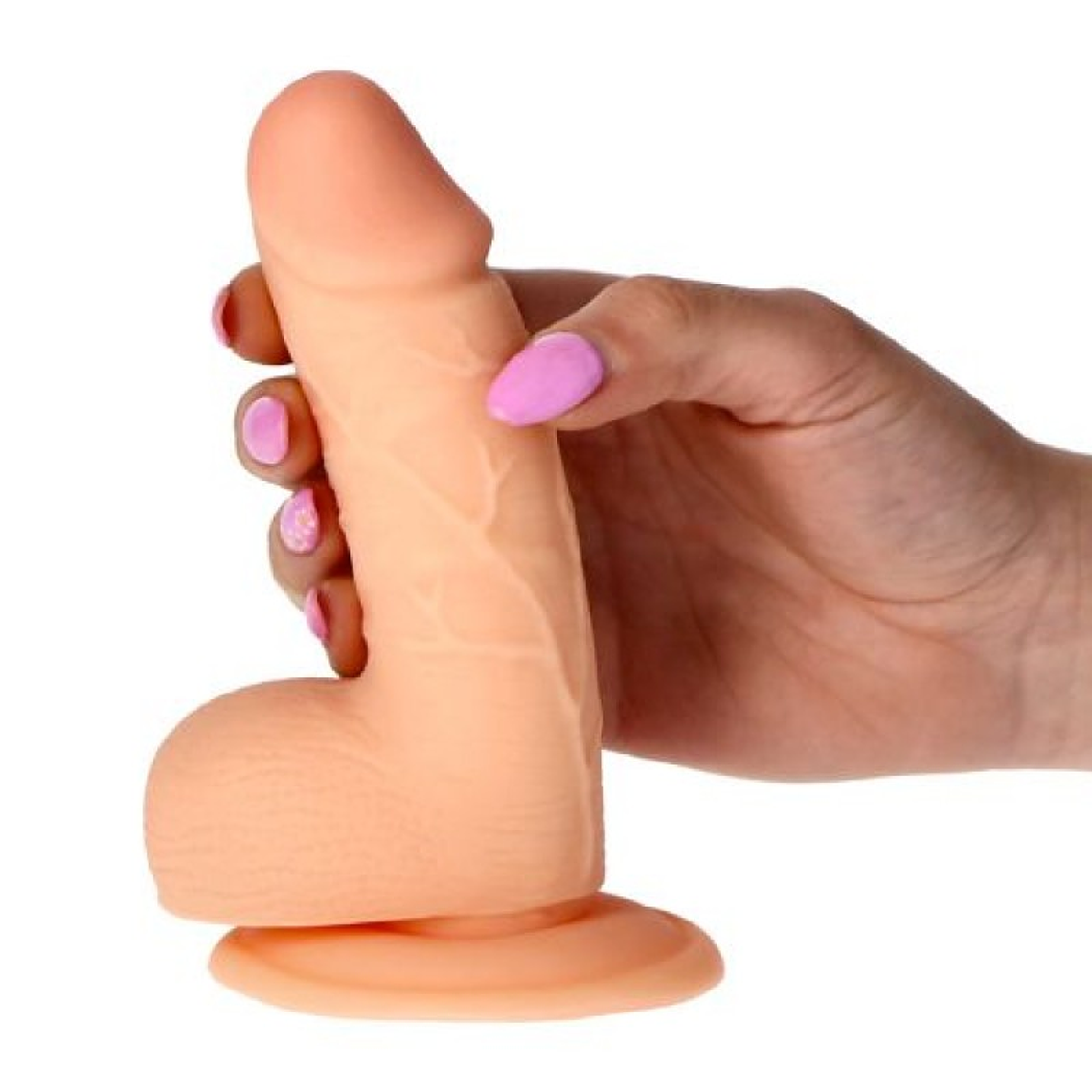 DILDO REALÍSTICO REAL RAPTURE WATER SENSATIONS 5'' BRANCO 5