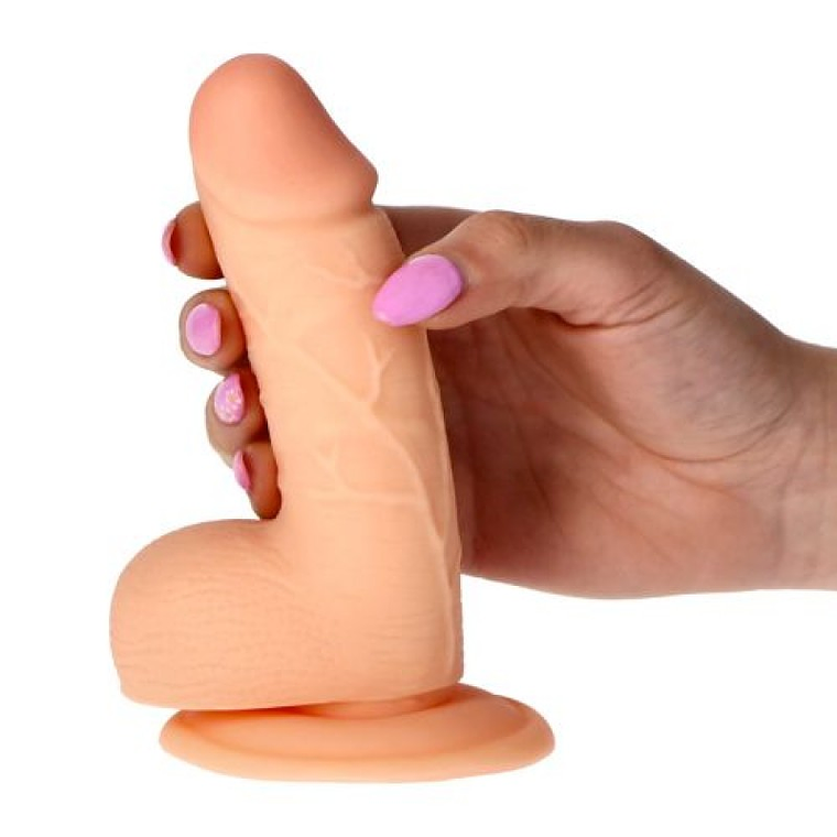 DILDO REALÍSTICO REAL RAPTURE WATER SENSATIONS 5'' BRANCO 5