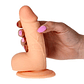 DILDO REALÍSTICO REAL RAPTURE WATER SENSATIONS 5'' BRANCO - Thumbnail 5