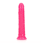 DILDO SLIM REALISTIC GLOW IN THE DARK 7'' / 18 CM ROSA REALROCK - Thumbnail 4