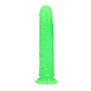 DILDO SLIM REALISTIC GLOW IN THE DARK 9'' / 22,5 CM REALROCK - Miniatura 4