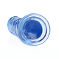 DILDO STRAIGHT REALISTIC CRYSTAL CLEAR 7 /18 CM AZUL REALROCK - thumbnail 5