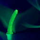 DILDO SLIM REALISTIC GLOW IN THE DARK 9'' / 22,5 CM REALROCK - Miniatura 6