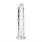 DILDO STRAIGHT REALISTIC CRYSTAL CLEAR 7 /18 CM TRANSPARENTE REALROCK - thumbnail 3