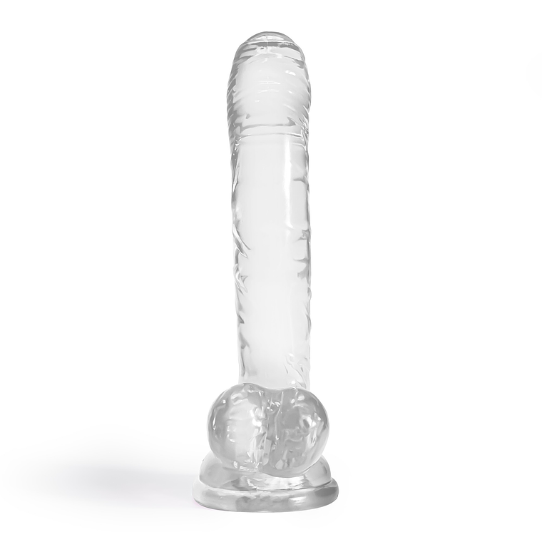 HUDINI DILDO ANAL JELLY TRANSPARENTE CRUSHIOUS 3