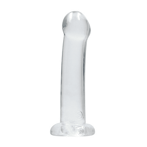 DILDO NON-REALISTIC CRYSTAL CLEAR 7 /17 CM TRANSPARENTE REALROCK