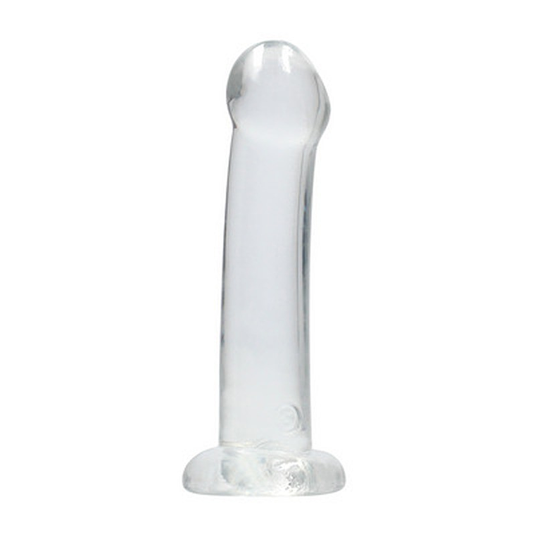 DILDO NON-REALISTIC CRYSTAL CLEAR 7 /17 CM TRANSPARENTE REALROCK 1