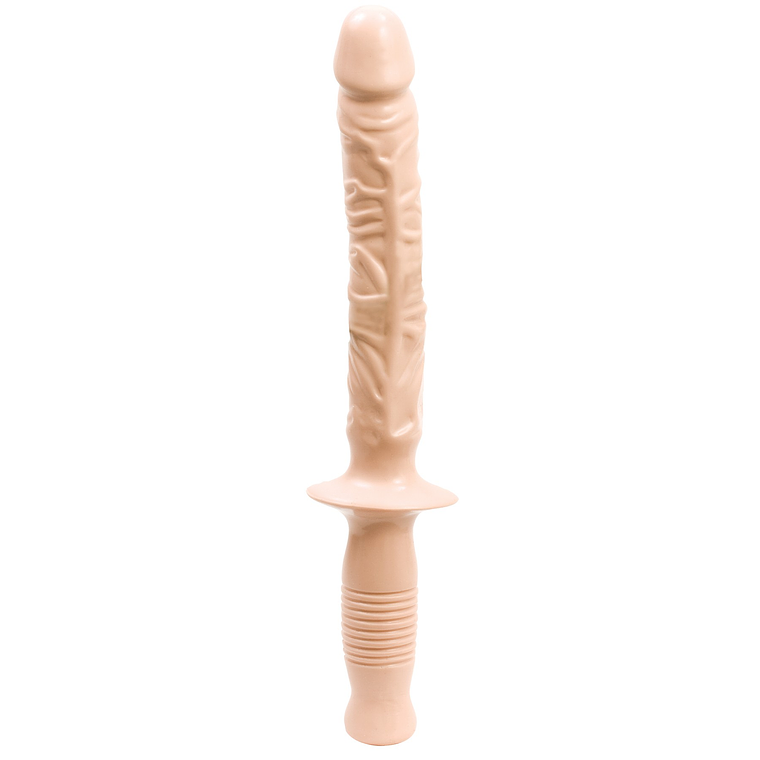 DILDO COM CABO MANHANDLER BRANCO 1