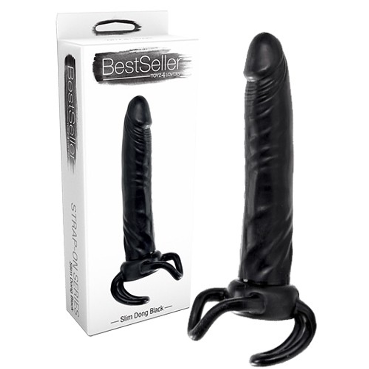 DILDO BESTSELLER SLIM DONG PRETO 2