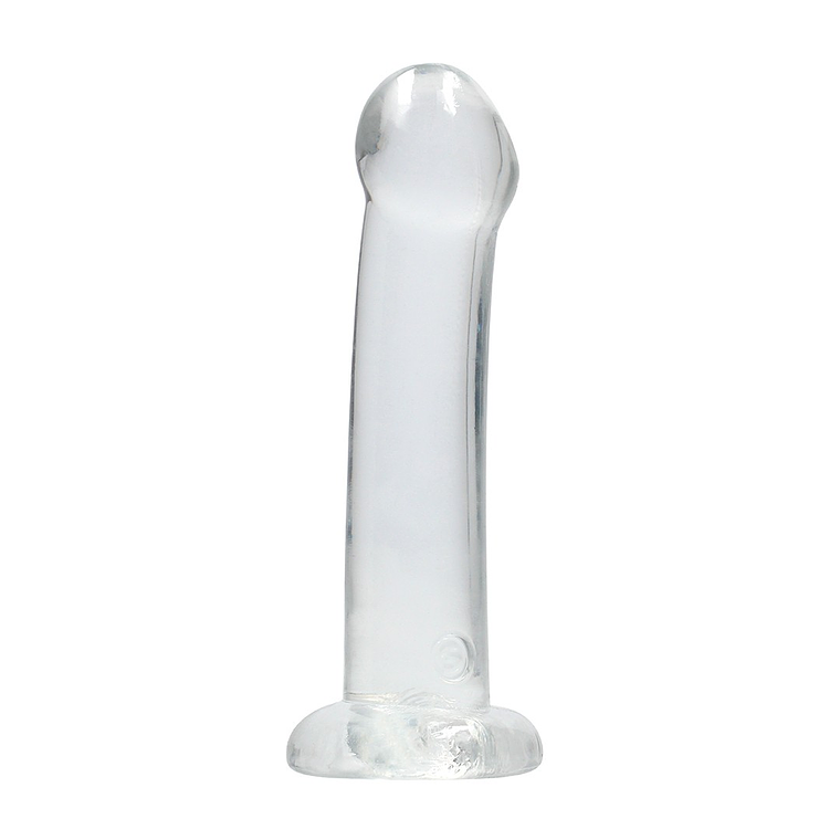 DILDO NON-REALISTIC CRYSTAL CLEAR 7 /17 CM TRANSPARENTE REALROCK 3