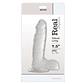 DILDO REAL RAPTURE EARTH FLAVOUR 7.5'' TRANSPARENTE - vignette 3