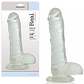 DILDO REAL RAPTURE SKY EMOTION 10'' TRANSPARENTE - Miniatura 2