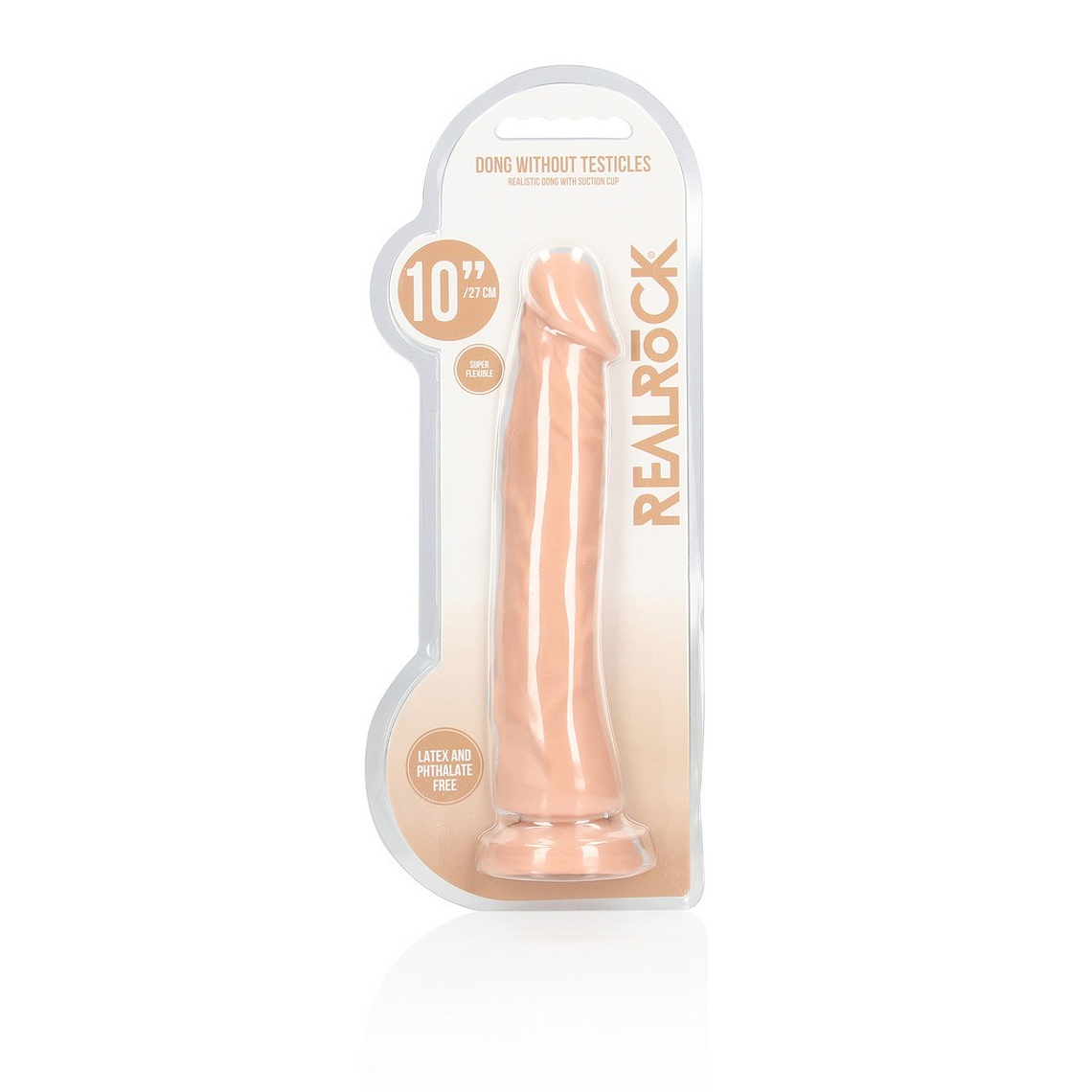 DILDO COM VENTOSA 10 / 27 CM REALROCK 2