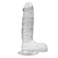 DILDO REAL RAPTURE EARTH FLAVOUR 7.5'' TRANSPARENTE - vignette 5
