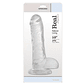 DILDO REAL RAPTURE SKY EMOTION 10'' TRANSPARENTE - Miniatura 3