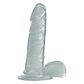 DILDO REAL RAPTURE EARTH FLAVOUR 6.5'' TRANSPARENTE - Thumbnail 5