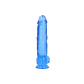 DILDO REALISTA COM TESTÍCULOS CRYSTAL CLEAR 10 /25,4 CM AZUL REALROCK - vignette 3