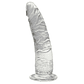 DILDO REAL RAPTURE EARTH FLAVOUR 7'' TRANSPARENTE - vignette 5