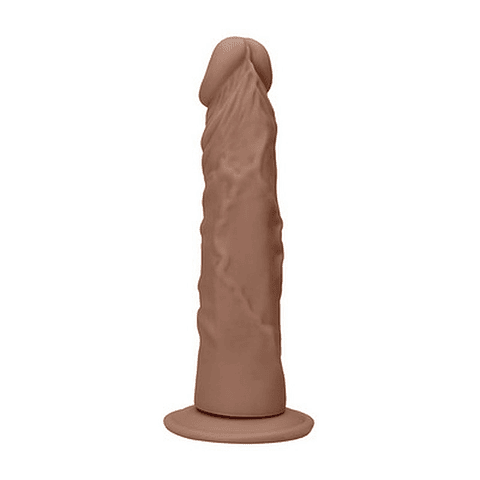 DILDO COM VENTOSA TAN 7 / 17 CM REALROCK