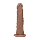 DILDO COM VENTOSA TAN 8 / 20 CM REALROCK - Miniatura 1