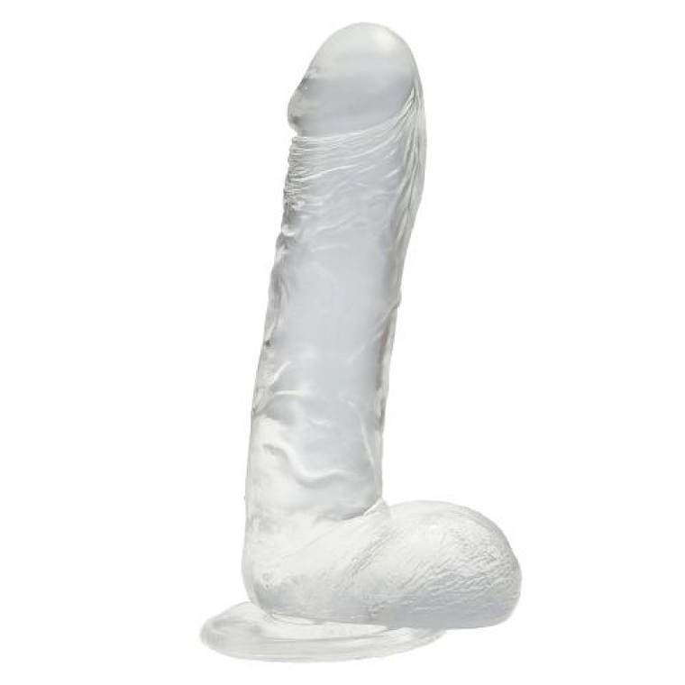 DILDO REAL RAPTURE SKY EMOTION 10'' TRANSPARENTE 5