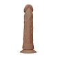 DILDO COM VENTOSA TAN 8 / 20 CM REALROCK - Miniatura 3
