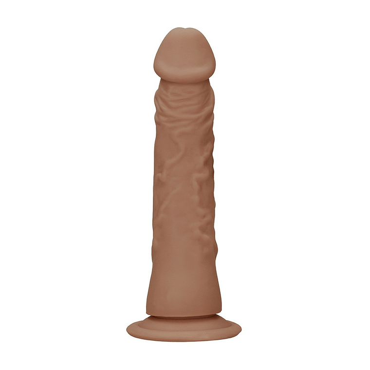 DILDO COM VENTOSA TAN 8 / 20 CM REALROCK 4