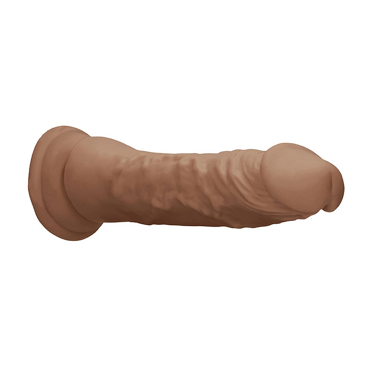 DILDO COM VENTOSA TAN 7 / 17 CM REALROCK 5
