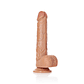 DILDO REALISTA COM TESTÍCULOS STRAIGHT 7 /18 CM REALROCK - vignette 1