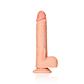 DILDO REALISTA COM TESTÍCULOS STRAIGHT 11 /28 CM FLESH REALROCK - Thumbnail 4