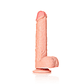 DILDO REALISTA COM TESTÍCULOS STRAIGHT 9 /23 CM FLESH REALROCK - Thumbnail 1