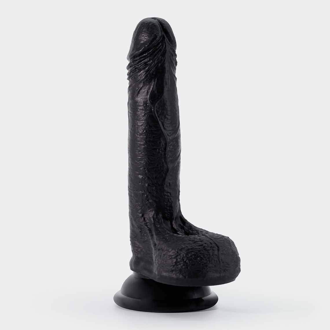 DILDO DE SILICONE LÍQUIDO INVIKTUS 7 CRUSHIOUS PRETO 2