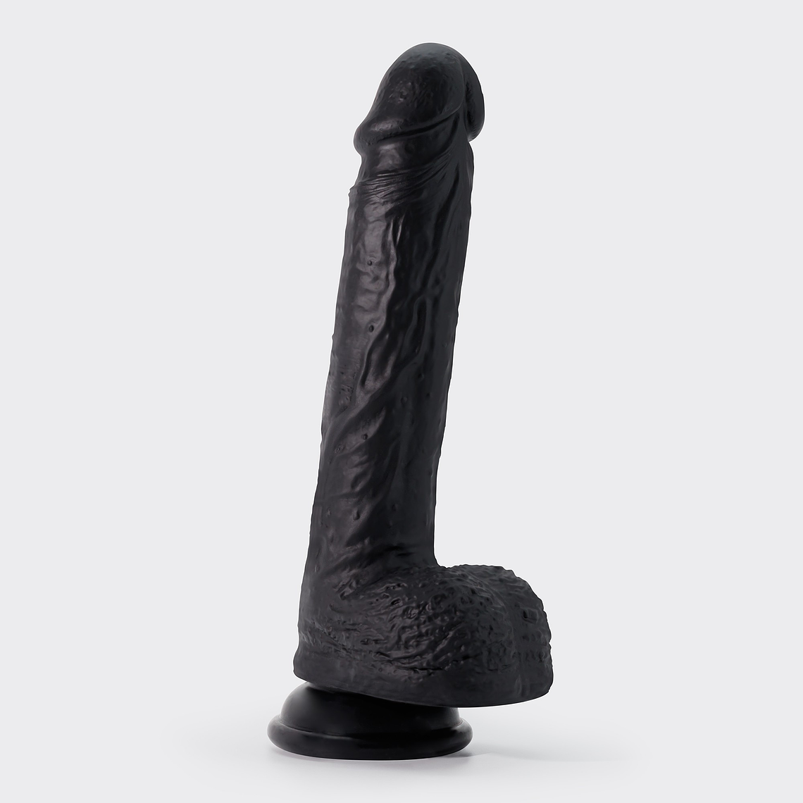 DILDO DE SILICONE LÍQUIDO INVIKTUS 8 CRUSHIOUS PRETO 2